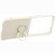 Силиконовый (TPU) чехол с кольцом Deexe Color Shell (FF) для Samsung Galaxy Flip 8 - Beige. Фото 3 из 5