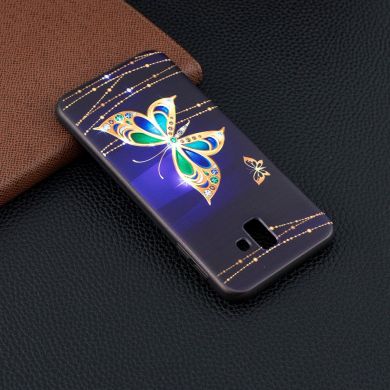 Силиконовый (TPU) чехол UniCase Color Style для Samsung Galaxy J6+ (J610) - Colorized Butterfly