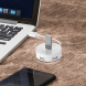 USB HUB BASEUS Round Box USB to USB 3.0 + 3USB 2.0 - White. Фото 9 из 9