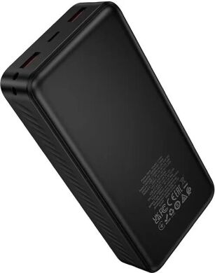 Зовнішній акумулятор Hoco J154A 22.5W + PD20W (20000mAh) - Black