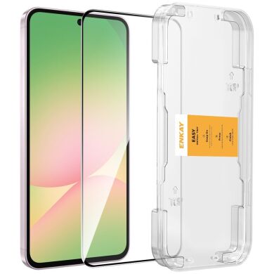 Защитное стекло ENKAY Easy Install Full Glue для Samsung Galaxy A27 (A276) - Black
