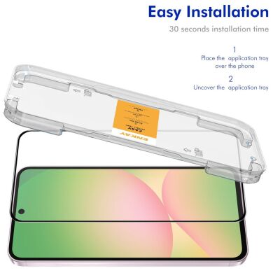Защитное стекло ENKAY Easy Install Full Glue для Samsung Galaxy A27 (A276) - Black