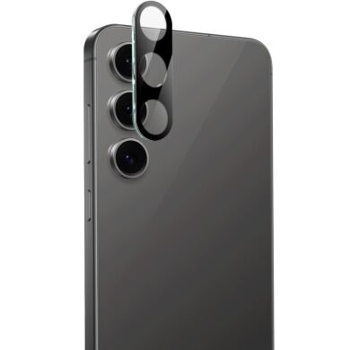 Захисне скло на камеру IMAK Black Glass Lens для Samsung Galaxy S25 FE (S731) - Black
