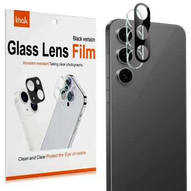 Захисне скло на камеру IMAK Black Glass Lens для Samsung Galaxy S25 FE (S731) - Black