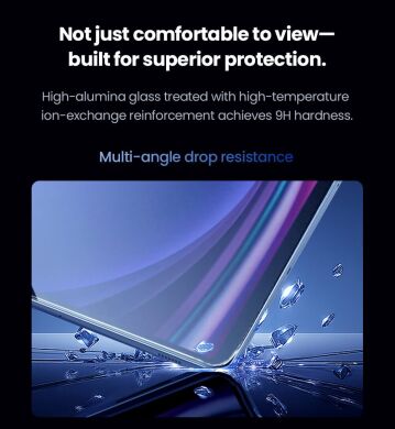 Захисне скло NILLKIN Amazing H+ Pro (FT) для Samsung Galaxy Tab S9 / Tab S9 FE / Tab S10 FE / S10 Lite