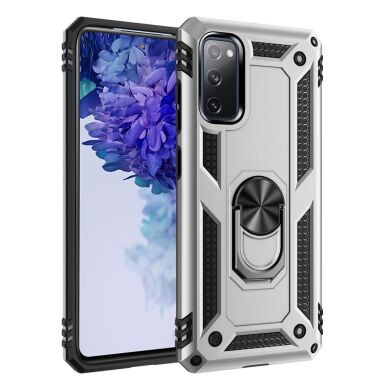 Защитный чехол Deexe Armor Case для Samsung Galaxy S20 FE (G780) - Silver