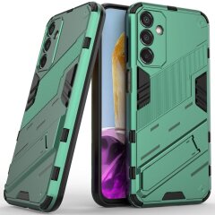 Защитный чехол Deexe Bibercas для Samsung Galaxy M15 (M156) - Green
