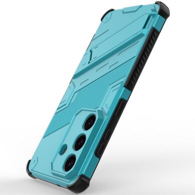 Защитный чехол Deexe Bibercas для Samsung Galaxy S26 Plus (S947) - Baby Blue