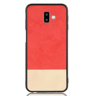 Захисний чохол Deexe Elegant Series для Samsung Galaxy J6+ (J610) - Red