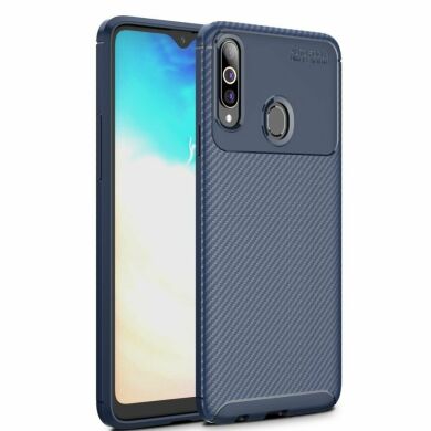 Захисний чохол Deexe Fusion для Samsung Galaxy A20s (A207) - Blue