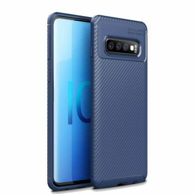 Захисний чохол Deexe Fusion для Samsung Galaxy S10 Plus (G975) - Blue
