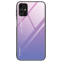 Захисний чохол Deexe Gradient Color для Samsung Galaxy M31s (M317) - Pink / Purple