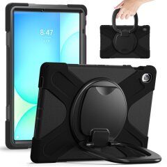 Защитный чехол Deexe Hand Grip для Samsung Galaxy Tab S10 FE Plus - Black