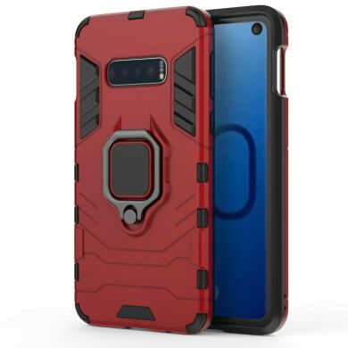 Защитный чехол Deexe Hybrid Case для Samsung Galaxy S10 Lite (G770) - Red