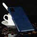 Захисний чохол Deexe Leather Back Cover для Samsung Galaxy A71 (A715) - Blue