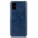 Защитный чехол Deexe Leather Back Cover для Samsung Galaxy A71 (A715) - Blue. Фото 2 из 5