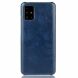 Захисний чохол Deexe Leather Back Cover для Samsung Galaxy A71 (A715) - Blue