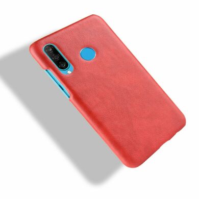 Захисний чохол Deexe Leather Back Cover для Samsung Galaxy M30 (M305) / A40s (A407) - Red