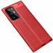 Захисний чохол Deexe Leather Cover для Samsung Galaxy Note 20 Ultra (N985) - Red