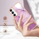 Защитный чехол Deexe Marble Style для Samsung Galaxy A05s (A057) - White. Фото 3 из 6