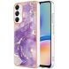 Захисний чохол Deexe Marble Style для Samsung Galaxy A05s (A057) - Purple