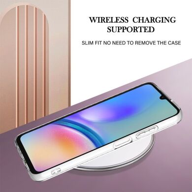 Защитный чехол Deexe Marble Style для Samsung Galaxy A05s (A057) - Purple