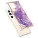 Защитный чехол Deexe Marble Style для Samsung Galaxy S24 Ultra - Purple. Фото 2 из 6