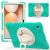 Защитный чехол Deexe Rotation Hybrid для Samsung Galaxy Tab A11 Plus (X230/236) - Mint Green