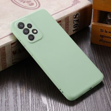 Защитный чехол Deexe Silicone Case для Samsung Galaxy A33 (A336) - Green