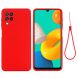 Захисний чохол Deexe Silicone Case для Samsung Galaxy M32 (M325) - Red