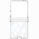 Защитный чехол GKK Airbag Clear Case для Samsung Galaxy Flip 8 - Transparent Black. Фото 2 из 8
