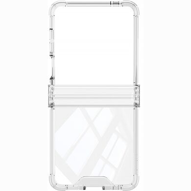 Защитный чехол GKK Airbag Clear Case для Samsung Galaxy Flip 8 - Transparent Black