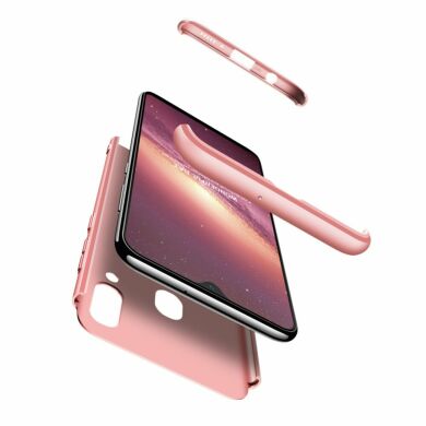 Защитный чехол GKK Double Dip Case для Samsung Galaxy A40 (А405) - Rose Gold