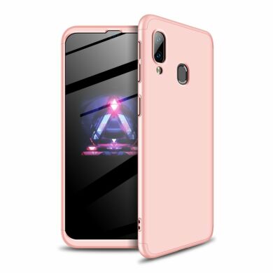 Защитный чехол GKK Double Dip Case для Samsung Galaxy A40 (А405) - Rose Gold