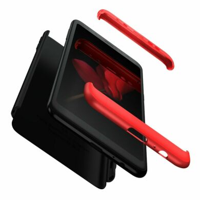 Захисний чохол GKK Double Dip Case для Samsung Galaxy A8 (A530) - Black / Red