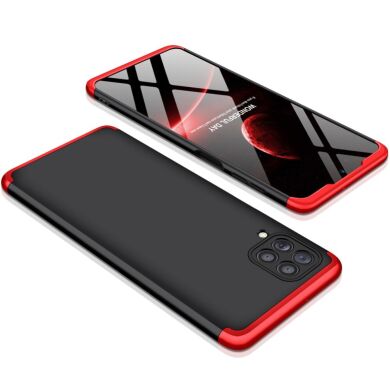 Защитный чехол GKK Double Dip Case для Samsung Galaxy M62 - Black / Red
