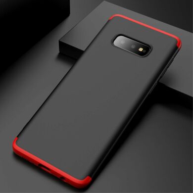 Защитный чехол GKK Double Dip Case для Samsung Galaxy S10e (G970) - Black / Red