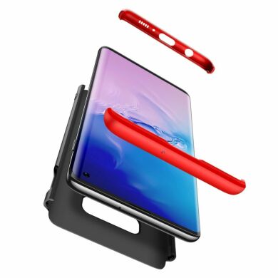 Защитный чехол GKK Double Dip Case для Samsung Galaxy S10e (G970) - Black / Red