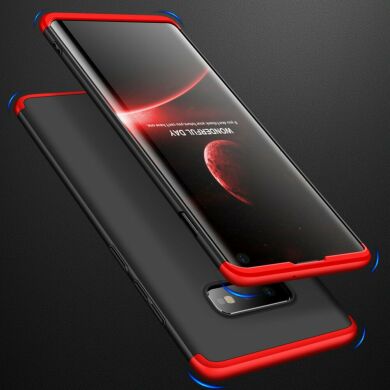 Защитный чехол GKK Double Dip Case для Samsung Galaxy S10e (G970) - Black / Red