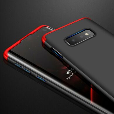 Защитный чехол GKK Double Dip Case для Samsung Galaxy S10e (G970) - Black / Red