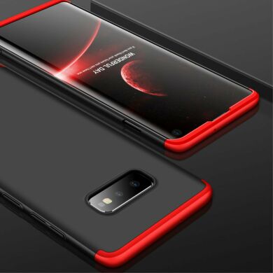 Защитный чехол GKK Double Dip Case для Samsung Galaxy S10e (G970) - Black / Red