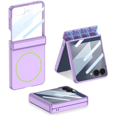 Захисний чохол GKK Magnetic Shell для Samsung Galaxy Flip 7 - Purple