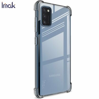 Защитный чехол IMAK Airbag MAX Case для Samsung Galaxy A41 (A415) - Transparent Black