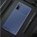 Защитный чехол IPAKY Carbon Fiber для Samsung Galaxy Note 10 (N970) - Blue. Фото 1 из 12