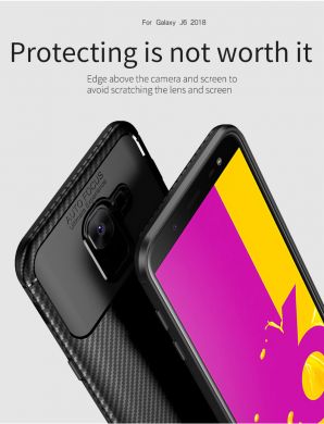 Защитный чехол IPAKY Fusion для Samsung Galaxy J6 2018 (J600) - Brown