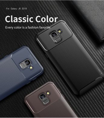 Защитный чехол IPAKY Fusion для Samsung Galaxy J6 2018 (J600) - Brown