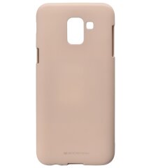 Защитный чехол MERCURY Soft Feeling для Samsung Galaxy J6 2018 (J600) - Pink Sand