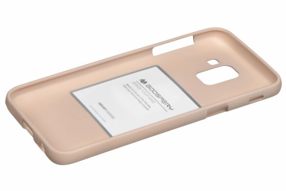 Захисний чохол MERCURY Soft Feeling для Samsung Galaxy J6 2018 (J600) - Pink Sand