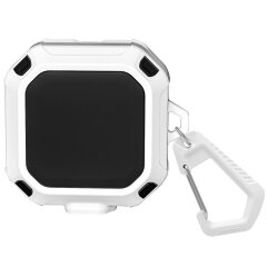 Защитный чехол Reframe Armor Style для Samsung Galaxy Buds 4 / Buds 4 Pro - Black / White