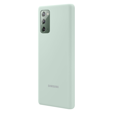 Защитный чехол Silicone Cover для Samsung Galaxy Note 20 (N980) EF-PN980TMEGRU - Mint